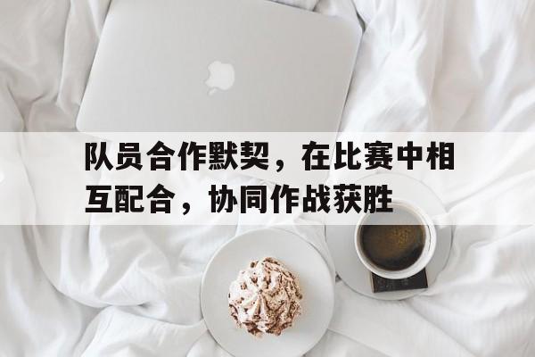 队员合作默契，在比赛中相互配合，协同作战获胜